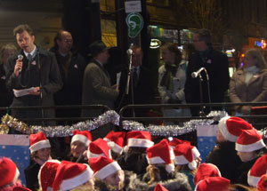 Leith Councillor and Deputy Provost Rob Munn, joining the celebrations on behalf of City of Edinbvrgh Council