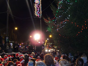 The Xmas lights of Leith, 2007