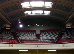 View of the rear balcony seats