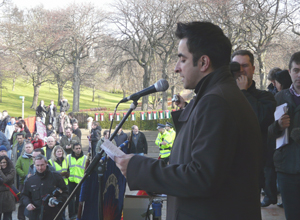 Aamer Anwar speaking